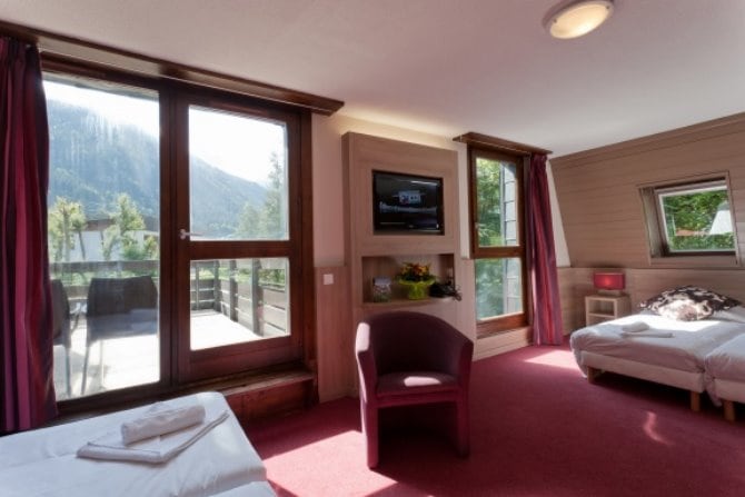 Chambre 4 personnes - Hôtel Club MMV Saint Gervais Monte Bianco 3* - Saint Gervais Mont-Blanc