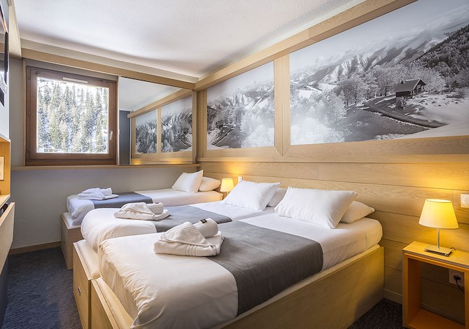 Chambre 3 Personnes en All Inclusive - Village Club MMV Tignes Les Brévières 4* - Tignes 1550 Les Brévières