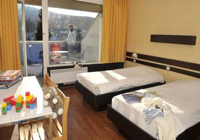 Chambre 3 personnes CS - Village Vacances Le Domaine du Mongade - Plainfaing