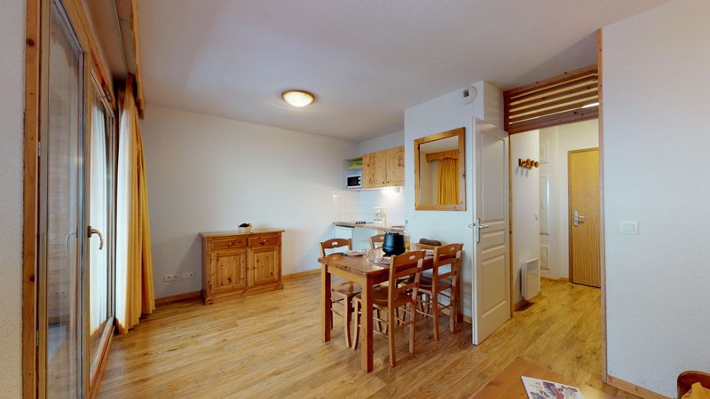 Studio 4 personnes vue montagne et vue pistes de ski - Studio Vercors 2 052-FAMILLE & MONTAGNE studio 4 pers - Chamrousse