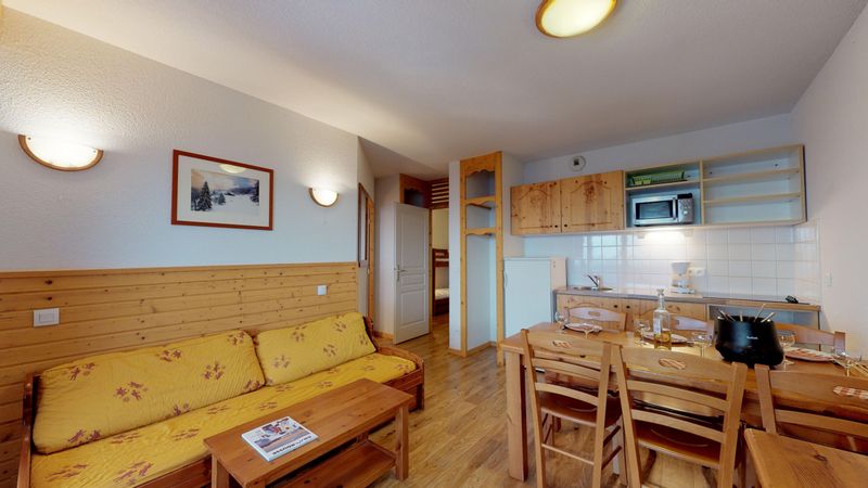 2 pièces 6 personnes vue montagne et vue pistes de ski - Appartement Chartreuse 1 036-FAMILLE & MONTAGNE appart. 6 pers - Chamrousse