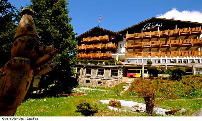 1 adulte 1 enfant avec Demi-pension - Swiss Family Hotel Alphubel - Saas - Fee