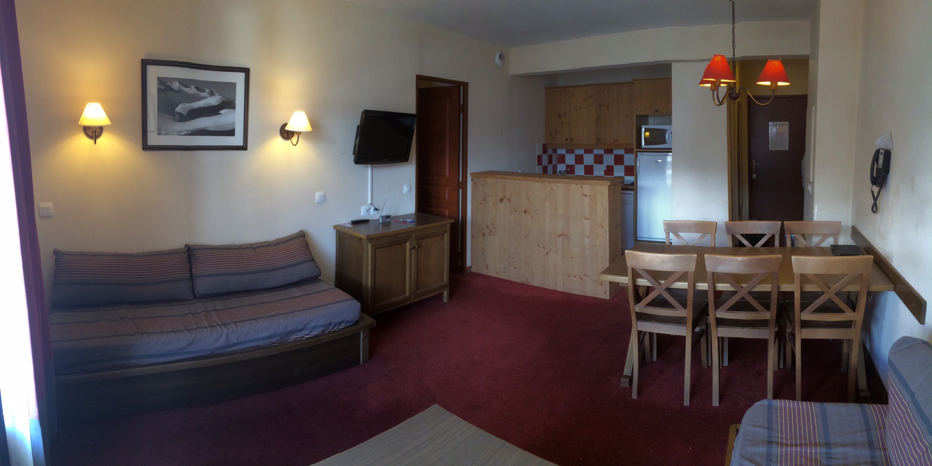 3 pièces 6 personnes Classique BAUXIT01 - Appartements Chalets Valoria - Valloire