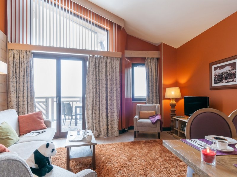 Appartement 6 personnes - 2 chambres - Balcon - Pierre & Vacances Résidence premium L'Amara - Avoriaz