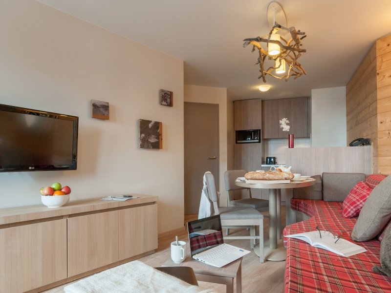 Appartement 6 personnes - 2 chambres - Balcon - Pierre & Vacances Résidence Atria-Crozats - Avoriaz