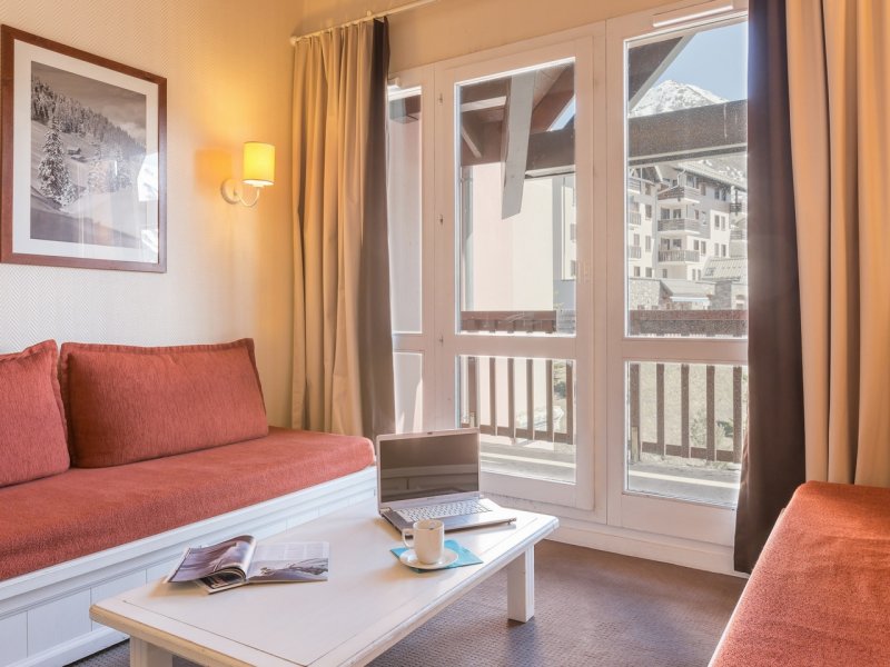 Appartement 8 personnes - 2 chambres + 1 coin nuit - Pierre & Vacances Résidence Le Thabor - Valmeinier