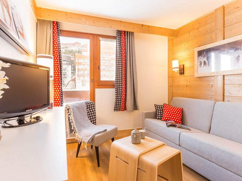 Appartement 7 personnes - 2 chambres - Pierre & Vacances Résidence Aconit - Les Menuires Bruyères