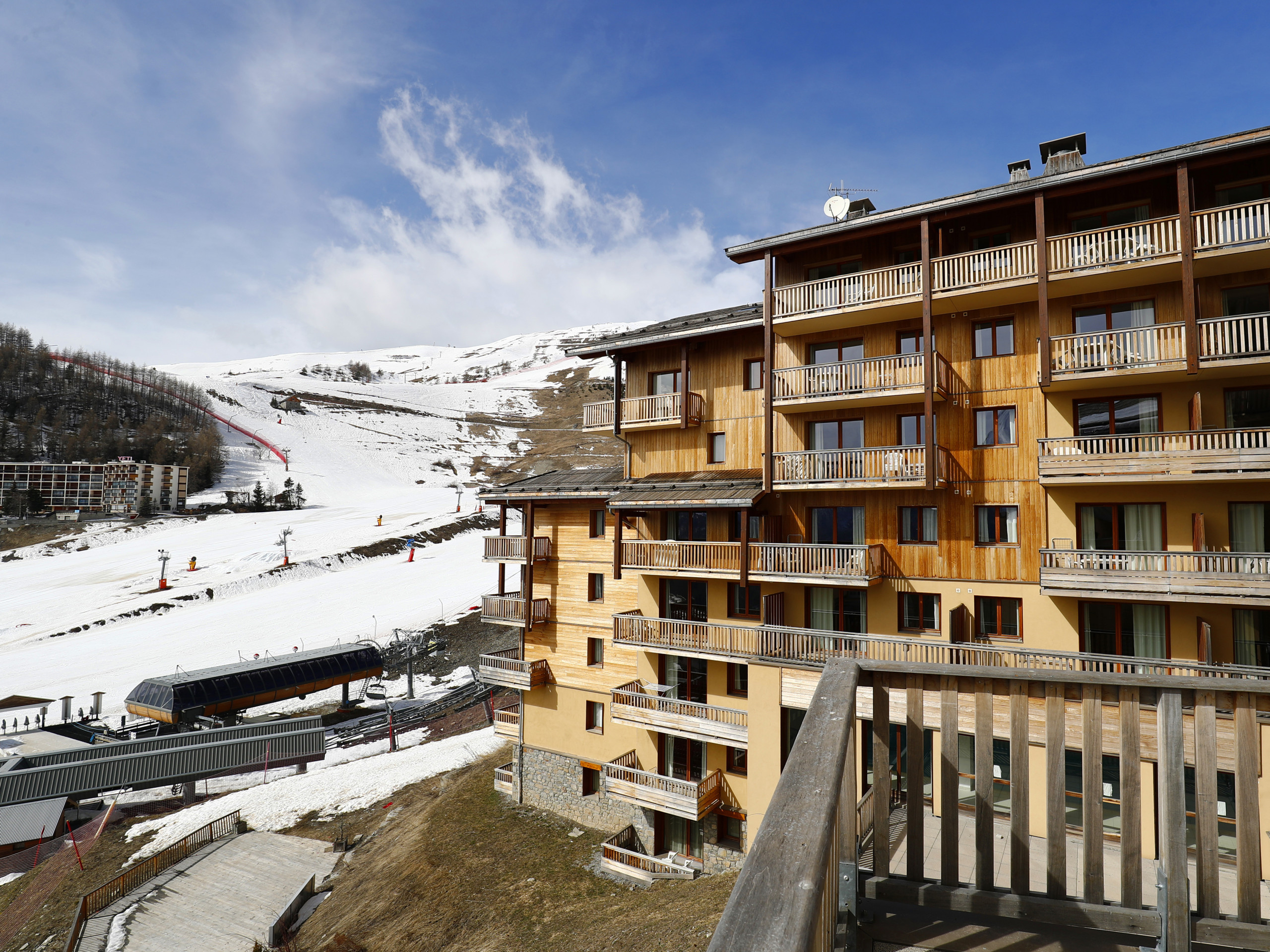 2 pièces 6 personnes vue pistes de ski - Appartement T. Bergerie - A209- Appart Montagne 6 pers - Orcières Merlette 1850