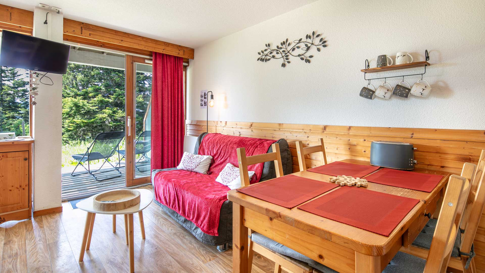 2 pièces 6 personnes - Appartement V du Bachat Arolles A03 - Appt 4/6 pers - Chamrousse