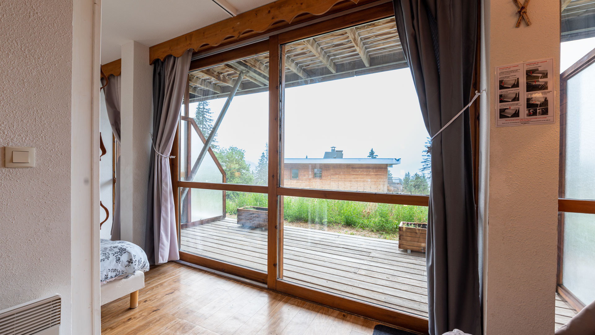 2 pièces 6 personnes vue jardin - Appartement V du Bachat - SILENE A05 - 6 pers - Chamrousse