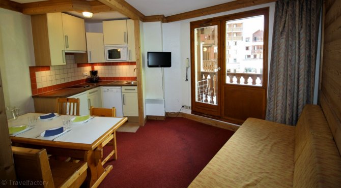 2 Pièces 4 personnes Type 51 - Appartements répartis Tignes Val Claret - Tignes Val Claret