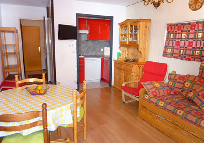 2 Pièces 4 personnes 520 - Appartements OLYMPIC - Val Thorens