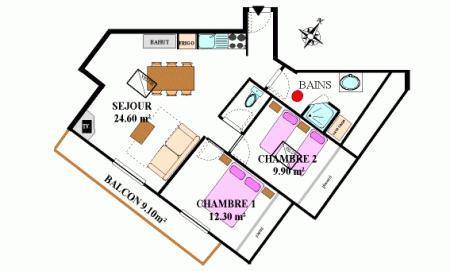 Appartements LA COMBE II - Aussois