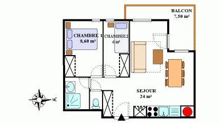 Appartements LA COMBE III - Aussois