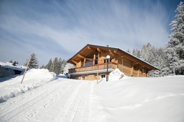 Chalet skis aux pieds à Villars-Gryon - Gryon