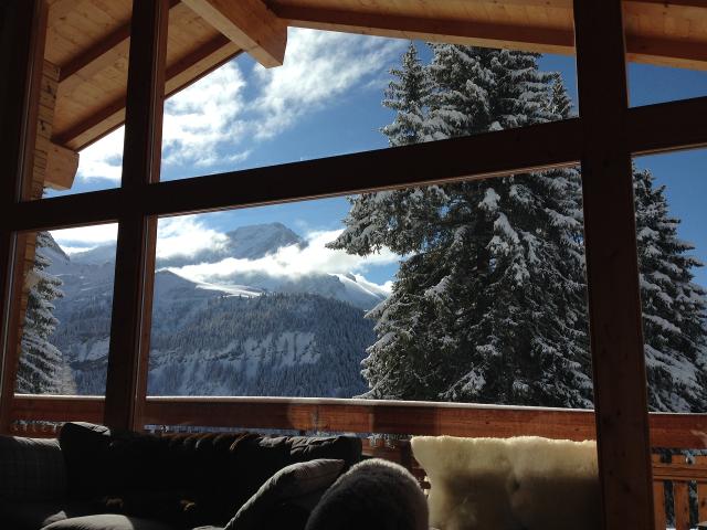 Chalet skis aux pieds à Villars-Gryon - Gryon