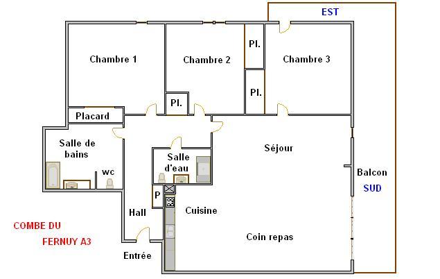 Appartements Combe De Fernuy - La Clusaz