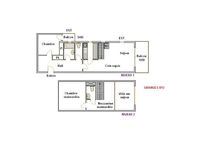 Appartements GRANGES B - La Clusaz