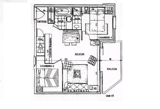 travelski home choice - Appartements ALPAGES DE REBERTY - Les Menuires Reberty 2000
