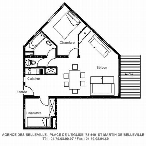 Appartements BALCONS DE TOUGNETTE - Saint Martin de Belleville