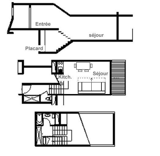 Appartements DANCHET - Les Menuires Brelin