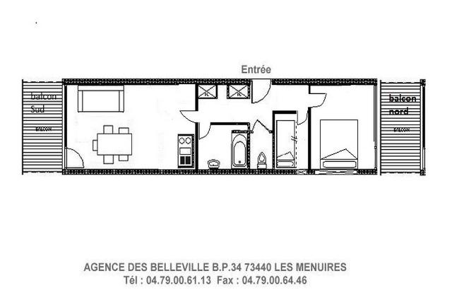 travelski home choice - Appartements LES CHARMETTES - Les Menuires Croisette