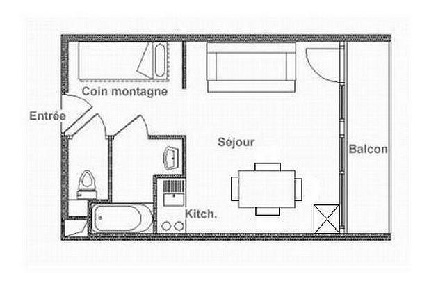 Appartements SKI SOLEIL - Les Menuires Bruyères