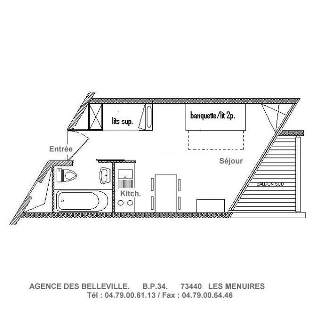 Appartements GRANDE MASSE - Les Menuires Preyerand