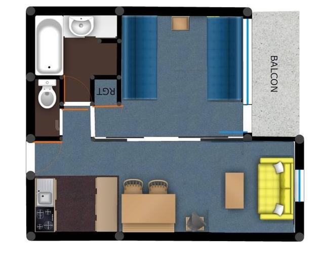 Appartement Les pentes - Plagne - Les Coches