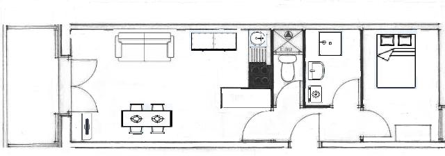 Appartements LES DRYADES - Méribel Centre 1600 
