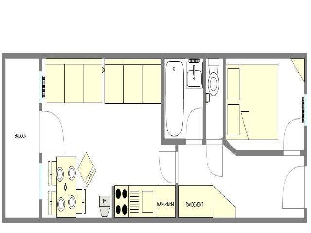 Appartement Le sextant - Plagne - Les Coches