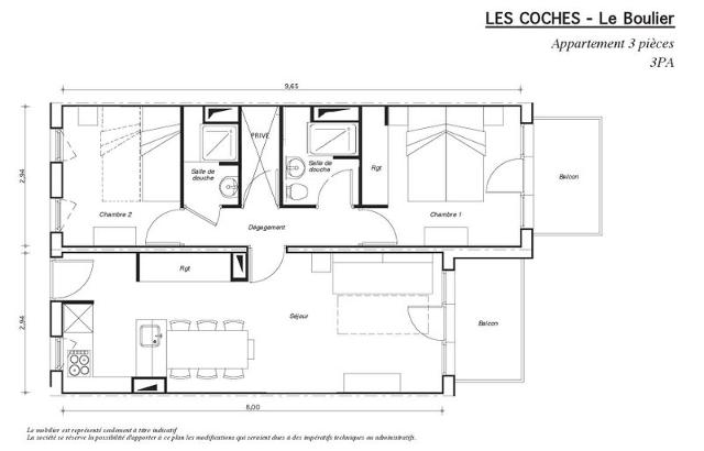 Appartement Le boulier - Plagne - Les Coches