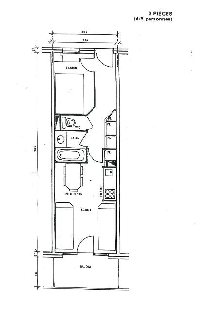 Appartement Le sextant - Plagne - Les Coches