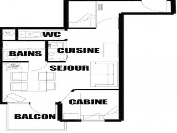 Appartement Le Grand Tetras - Morillon 1100 Les Esserts