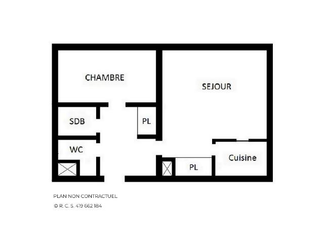 Appartements CHAVIERE - Les Menuires Croisette