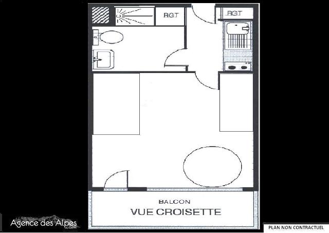 Appartements ARAVIS - Les Menuires Croisette