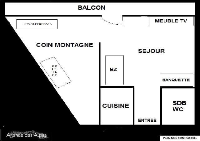 Appartements ARAVIS - Les Menuires Croisette