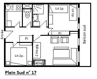 Appartement Plein Sud MRB560-018 - Méribel Centre 1600 