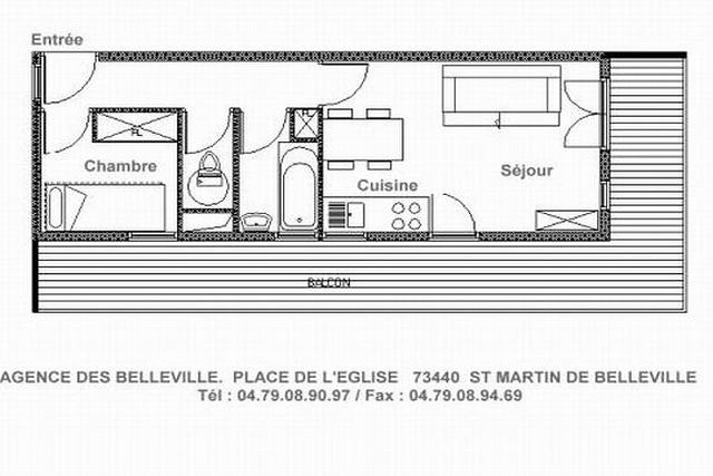 Appartements HORS PISTE - Saint Martin de Belleville