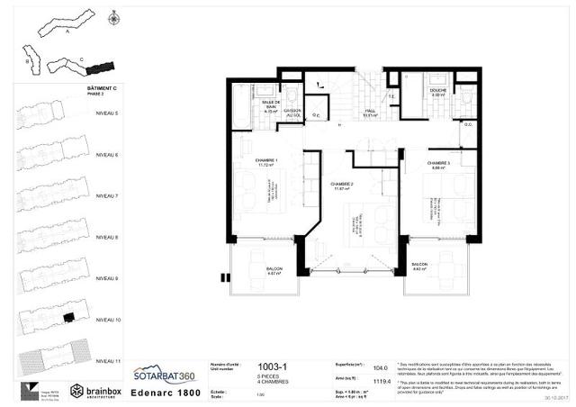 Duplex Les monarques - Les Arcs 1800