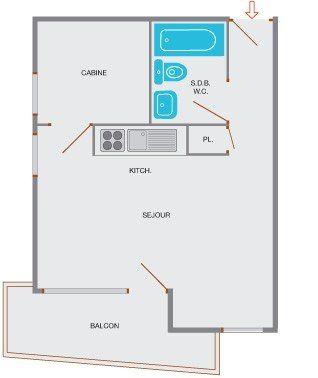Appartement Melezes GB540-0A - Le Grand Bornand