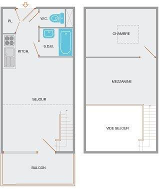 Appartement Loges B CH290-012 - Le Grand Bornand