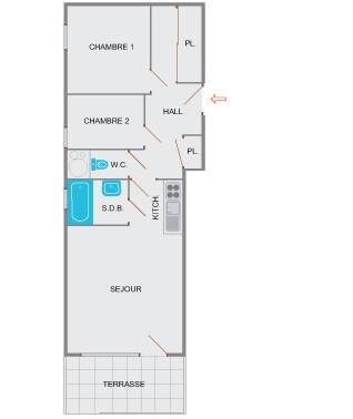 Appartement Alpina A GB040-006 - Le Grand Bornand