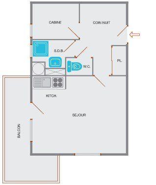 Appartement Bergeronnettes GB220-04 - Le Grand Bornand