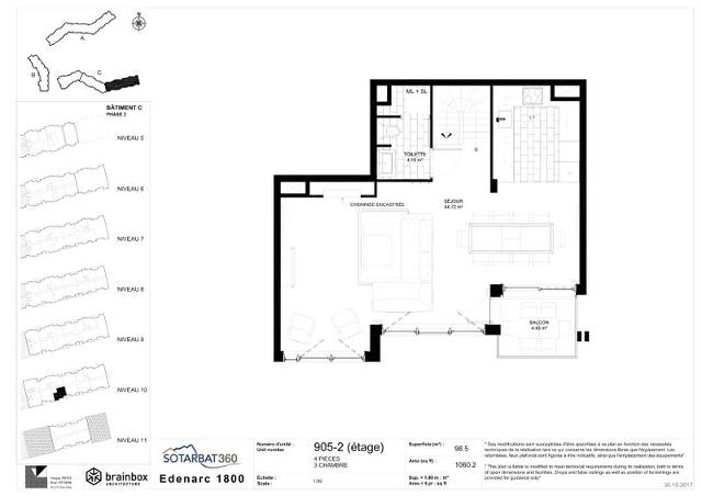 Duplex Les monarques - Les Arcs 1800