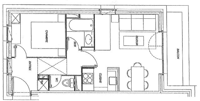 Appartement Valériane GL303 - Valmorel