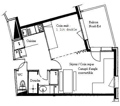 Appartement Clairière GL248 - Valmorel