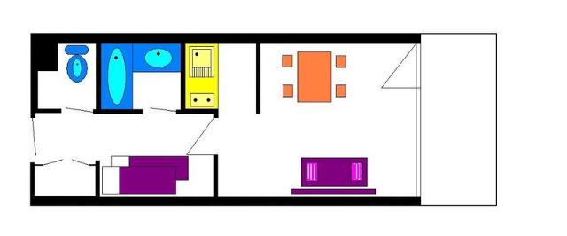 Appartement Lauzet VRS830-0308 - Vars