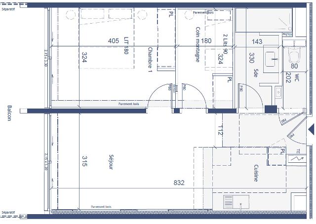 Appartements Phoenix 411 - Courchevel 1550