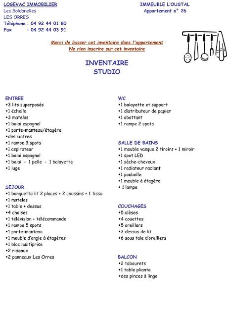 Appartement L'oustal 263 - Les Orres